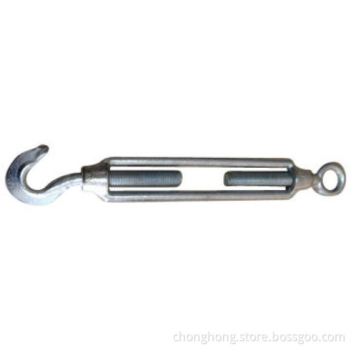 Galvanized Malleable DIN 1480 Turnbuckle, Hook&Hook, Hook&Eye, Eye&Eye, Eye&Jaw, Jaw&Jaw
